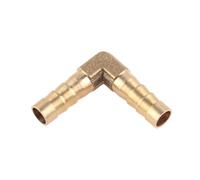 BCOMFY 1PC Tubo In Ottone Raccordo Gomito Portagomma 4mm 5mm 6mm 8mm 10mm 12mm 14mm 16mm Tubo di Rame Spinato Accoppiatore Adattatore del Connettore(14MM)