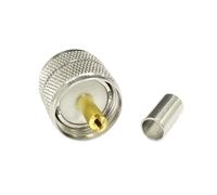 BCOMFY 1PC UHF Maschio PL259 SO239 Femmina Martinetti RF Connettore Coassiale for RG316 RG174 RG58 Cavo Terminale di Saldatura NUOVO(Type2)