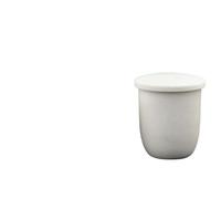 BCOMFY 1piece Laboratory 5/10/20/25/30/50/100/150/200ml/300ml Corundum Crucible 99% Alumina Ash Crucible With Cover(300ml)