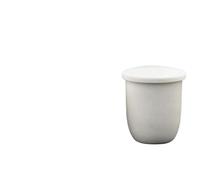 BCOMFY 1piece Laboratory 5/10/20/25/30/50/100/150/200ml/300ml Corundum Crucible 99% Alumina Ash Crucible With Cover(25ml)