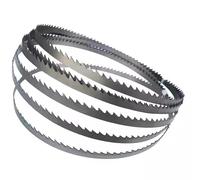 BCOMFY 3 pezzi for SB200 HBS20 1400mm lama for sega a nastro 3,5/6,35/9,5/13mm larghezza 6/14TPI utensili for lavorazione del legno e dei metalli(Metal-1400x13x8-12T)