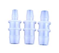 BCOMFY 5~200 pezzi 14,2 mm 15,8 mm a 7,9~14,2 mm PP Pagoda Riduttore Connettori Diretti Sistema di Irrigazione Giunti for Tubi Flessibili Adattatore for Acquario(15.8x7.9mm,20 Pieces)
