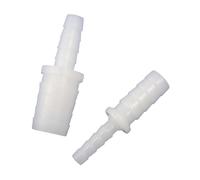 BCOMFY 5 pezzi 4-12mm connettore dritto in plastica for acquario serbatoio pompa aria aeratore irrigazione giardino raccordi tubo flessibile giunto di riduzione(6-8mm,20pcs)