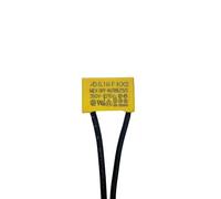 BCOMFY 5 pezzi AD K X2 nastro di capacità di sicurezza linea 0,1uF 0,15uF 0,22uF 0,33uF 0,47uF 250V-275V alloggiamento filo flessibile condensatore di sicurezza(5pcs 0.1UF)