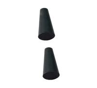 BCOMFY 5 pezzi di tenuta nera conica tappo in gomma conica tappi in silicone ALTA TEMPERATURA tappo for galvanica cottura a spruzzo vernice(10Pcs,4.5x8.5x16mm)