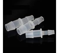 BCOMFY 5 PZ 7.9mm 9.5mm 12.7mm 14.2mm 15.8mm 19mm Hose Barb Connettore in plastica bidirezionale Raccordo riduttore for acquario Serbatoio di pesce(19-14.2mm)