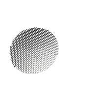 BCOMFY 5 pz LED Luce Morbida Ombra Cappa Faretto Da Incasso Nero Rotondo Maglia A Nido D'ape Copertura Anti-riflesso Anti-abbagliante Luce di alluminio(165mm)