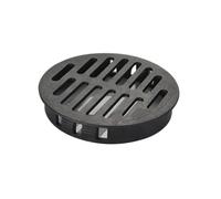 BCOMFY 50 pezzi di griglia di copertura for bocchette di ventilazione rotonde in plastica con fibbia a molla for mobili, scarpiera e armadio(60mm Black)