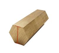 BCOMFY Barra Esagonale in Ottone Barre esagonali in Ottone 3 mm 4 mm 5 mm 6 mm 7 mm 8 mm 9 mm 10 mm(8mm)