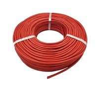 BCOMFY Cavo di alimentazione in silicone morbido da 5 m a 50 m, 12 14 16 18 20 22 24 26 AWG, filo elettrico resistente al calore, rosso nero, for batteria auto, luce LED(Red Color,5M_26 AWG)