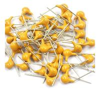 BCOMFY Condensatore ceramico monolitico 100PCS 50V 10PF ~ 10UF 22PF 47NF 220NF 1NF 4.7UF 1UF 100NF 330NF 0.1UF 102 104 105 106 103 473 334(270PF-271)