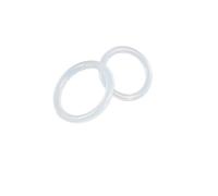 BCOMFY CS 5mm O-ring Anelli in silicone Anelli di tenuta in silicone bianco OD25-100mm Guarnizione in gomma for uso alimentare Isolamento forma(OD 40mm(10Pcs))