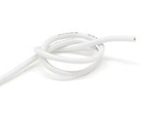 BCOMFY Filo di silicone resistente al calore 12AWG 13 14 15 16awg 17 18 20 22 24 26 28 30 AWG Alta temperatura 200 ° Resistente al freddo -60 ° 1 pz(White,22AWG 5 meters)