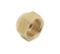 BCOMFY Ghiera a rotazione rapida con svasatura in rame 1/4 "3/8" 1/2 "3/4" raccordo for tubo svasato aria condizionata 1 pz(Fit 10mm OD Tube)