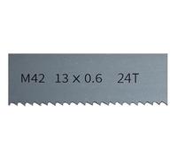 BCOMFY Lama for sega a nastro bimetallica M42 da 1/2 "per la lavorazione del legno. 1140-2930 mm * 13 mm * 0,6 mm, con lama for sega a nastro 6-14 tpi(Length 1490mm)