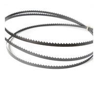 BCOMFY Lama for sega a nastro for taglio legno 1/2/3 pezzi Lunghezza utensile da taglio 1400 x 6,35 mm / 9,5 mm x 6T 10T 14T(1400x6,14T_3PC)