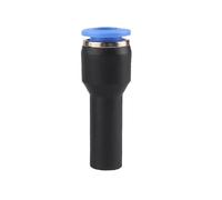 BCOMFY Raccordi pneumatici PGJ 4mm 6mm 8mm 10mm 12mm 14mm Connettori di riduzione dritti Aria acqua Tubo flessibile Tubo Push in Gas Giunti rapidi(PGJ8-6,1Pcs)