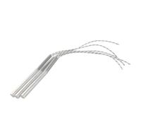 BCOMFY Riscaldatore a Cartuccia Elettrico 220V 2 Pezzi Diametro Tubo 6 mm Elementi riscaldanti cilindrici in Acciaio Inossidabile Potenza 80 W/90 W/100 W/120 W(100W 6x60mm)