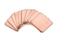 BCOMFY Spessore del dissipatore di calore con barriera in rame puro da 10 pezzi for piastra portatile dissipatore di calore della scheda grafica del computer(20x20x0.8mm)