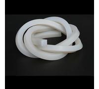 BCOMFY Striscia di tenuta in gomma siliconica solida resistente alle alte temperature, 1 metro, 5 mm x 5 mm/10 mm/15 mm/20 mm/30 mm(5x20mm)