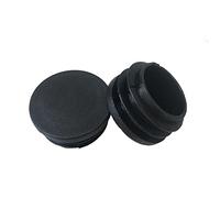BCOMFY Tappi di inserimento 12mm-76mm Tappi rotondi in plastica nera Spina interna Guarnizione di protezione Guarnizione antipolvere Tappi di copertura for mobili Bullone tubo(28mm-5pcs)
