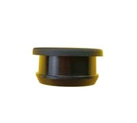 BCOMFY Tappi terminali di chiusura in gomma siliconica conica a scatto nera da 2,5-50,6 mm, inserti for tubi, tappo a prova di alte temperature(A 20MM_1PC)