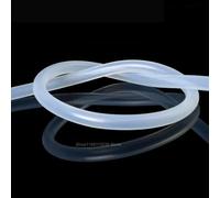 BCOMFY Tubo flessibile in gomma siliconica trasparente for uso alimentare, diametro interno 0,5/2,5/3/4/5/6/7/8/9/10/12-25 mm(0.8x1.9mm (5Meters))