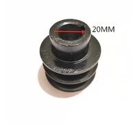 BCOMFY V Puleggia for cinghia Bore Die Doppia scanalatura for puleggia motore 168F 170F GX160 GX200 micro macchina for la lavorazione del terreno Motori ATV Go Kart(OD 20mm)
