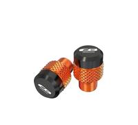BCOTNHZT Accessori Moto M10 * 1,25 CNC Alluminio Specchio Foro Tappi Viti Bulloni per H CB650R 600F CB650F CB 650 R 2019-2023(Orange CB650R)