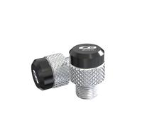 BCOTNHZT Accessori Moto M10 * 1,25 CNC Alluminio Specchio Foro Tappi Viti Bulloni per H CB650R 600F CB650F CB 650 R 2019-2023(Silver CB650R)