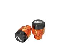 BCOTNHZT Accessori Moto M10 * 1,25 CNC Alluminio Specchio Foro Tappi Viti Bulloni per H CB650R 600F CB650F CB 650 R 2019-2023(Orange CB650F)