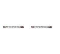 Bcowtte 2 catene di collegamento con pedale Master Link Drum Chain Hammer Beater Chain Replacement Percussion