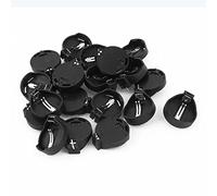 Bcowtte 3 V CR2032 CR2025 - Pile a , adattatore per batteria, 20 pezzi, colore: Nero