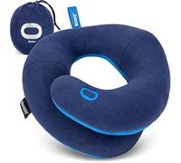 BCOZZY Cuscino Da Viaggio Per Supporto Per il Mento Per Bambini per 3-7 anni- Impedisce Alla Testa Di Cadere in Avanti - Comodo Viaggio Su Strada Essenziale, Morbido, Taglia Small, Marina