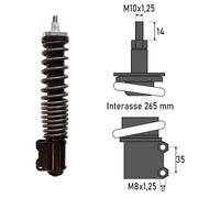 PIAGGIO VESPA ET2 INIEZIONE 50 AMMORTIZZATORE ANTERIORE BCR 1997 2000