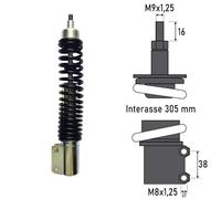 BCR - Ammortizzatore Anteriore PIAGGIO VESPA PX 125/150cc