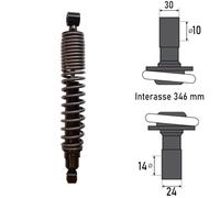 BCR - Ammortizzatore Posteriore PIAGGIO BEVERLY 125/300cc