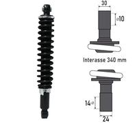 BCR - Ammortizzatore Posteriore PIAGGIO BEVERLY TOURER 125/250/300cc