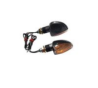 BCR Freccia ARROW. Coppia di frecce moto. Freccia moto look carbonio. Frecce moto piccole con lente trasparente. Coppia frecce moto omologate modello ARROW. Indicatori direzione moto 22x67mm.