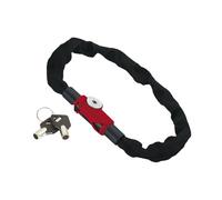 BCR Lucchetto a Catena Tonda TY756. Lucchetto moto diametro catena 10 mm e lunghezza 1500 mm. Protezione antifurto per moto. Lucchetto a catena tonda e chiave tonda.