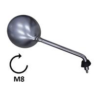 BCR - Specchio Destro PIAGGIO VESPA LX Cromato - Senza Adattatore