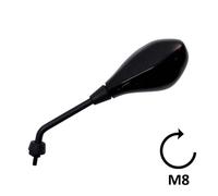 BCR - Specchio Sinistro PIAGGIO X10 125/350/500cc Nero