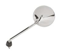 BCR Specchio sinistro. Specchietto retrovisore compatibile con modelli Piaggio Vespa 50/125/150cc. Accessori scooter con viteria. Specchietto moto cromato scooter 125cc. Specchietto scooter M8 1.25.