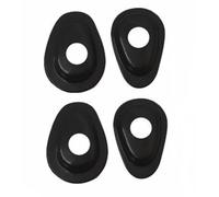 BCR Supporti e adattatori freccia ovali 4 pezzi. Adattatori per moto YAMAHA. Indicatori direzione moto anteriori e posteriori. Piastre di montaggio frecce moto. Adattatori per indicatori di direzione.
