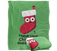 Bcreative - David Olenick Happy Holidays And Stuff Coperta super morbida al tatto setoso - 152 x 127 cm