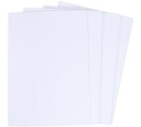 BCreativetolearn Cartoncino bianco brillante formato A4, 100 fogli, 180 g/m², liscio, per stampanti, fotocopiatrici, disegno, montaggio su display, creazione di biglietti, pittura e stampa
