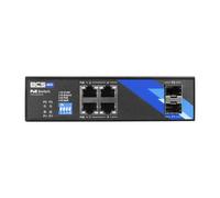 BCS BCS-B-ISP04G-2SFP Interruttore PoE Industriale 4 Porte su Controguida DIN 1Gbps con 2xSFP