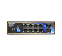 BCS BCS-B-ISP08G-2SFP Switch PoE Industriale 8 Porte su Guida DIN 1Gbps