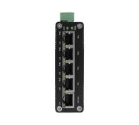 BCS BCS-ISP04G01G Switch PoE Industriale a 4 Porte per Montaggio su Rotaia DIN 120W
