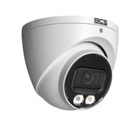 BCS BCS-L-EIP14FCR3L3-Ai1 Telecamera Dome IP 4MP con tecnologia NightColor e microfono